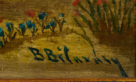 BURCHARD-BELAVARY, Istvan (1864 Mád - 1933). Sieben Gemälde. - Foto 10