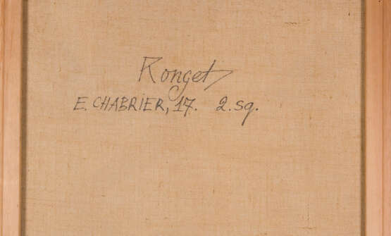 RONGET, Elisabeth zugeschrieben (1899 Konitz - 1980 Paris). Composition cubiste. - фото 2