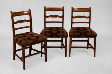 3 Biedermeier-Stühle