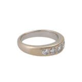 Ring mit 5 Altschliffdiamanten, zusammen ca. 0,6 ct, - фото 2