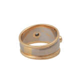 Ring mit herzförmigem Opal flankiert von 2 Brillanten, zusammen ca. 0,08 ct, - фото 3