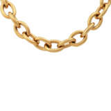 Vergoldete Halskette, - фото 2