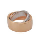 Ring mit Brillanten, zusammen ca. 0,5 ct - Foto 3
