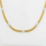 Collier mit 5 Brillanten - photo 2