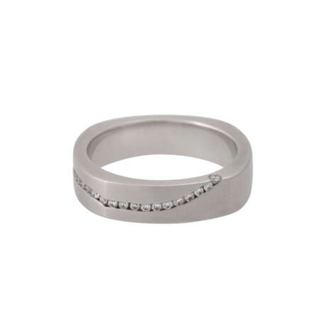 CHRISTIAN BAUER Ring mit Brillanten, zusammen ca. 0,18 ct, - Foto 1