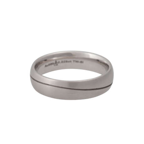 CHRISTIAN BAUER Ring mit 3 kleinen Brillanten, zusammen ca.0,025 ct - Foto 3