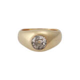 Ring mit Altschliffdiamant ca. 1,0 ct, - фото 1