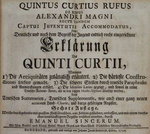 Curtius Rufus, Q. - photo 1