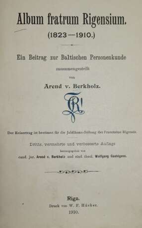 Berkholz, A.v. - фото 1