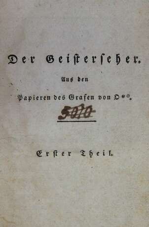 Schiller, F.v. u. E.F.Follenius. - Foto 1