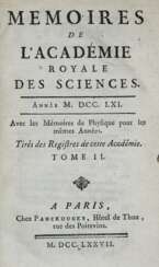 Memoires de l'Academie Royale des Sciences.