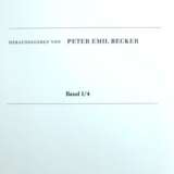 Becker, P.E. (Herausgeber) - photo 1