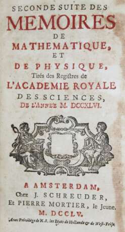 Memoires de l'Academie Royale des Sciences. - фото 1
