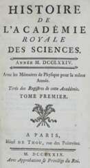 Histoire de l'Academie Royale des Sciences.