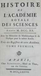 Histoire de l'Academie Royale des Sciences.