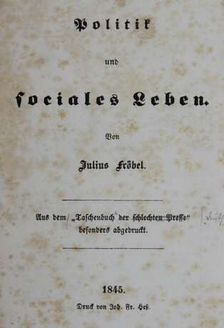 Fröbel, J. - Foto 1