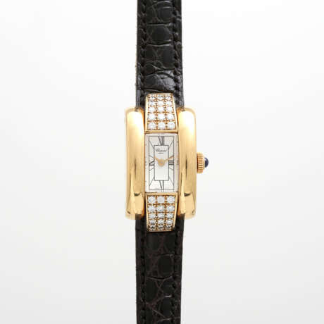 CHOPARD La Strada Damenuhr, Ref. 41/7404. Gold 18K, partiell besetzt mit Brillanten 1,2 ct. - фото 1