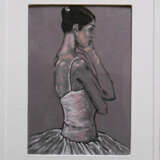 “Ballerina” Canvas Oil paint Impressionist 2020 - photo 1