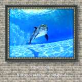 “Dolphin” Oil paint Animalistic 2020 - photo 2
