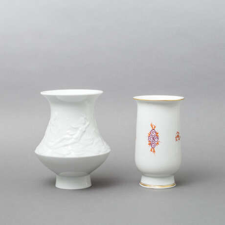 MEISSEN 2 Vasen, 20. Jahrhundert, 2. Wahl. - фото 1