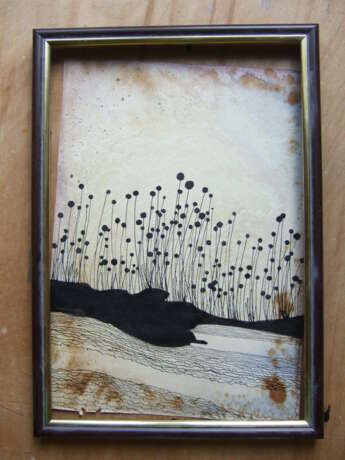“The reeds. 2020. Handmade. The Author - Natalia Pisareva” Paper Watercolor Realist Landscape painting 2020 - photo 2