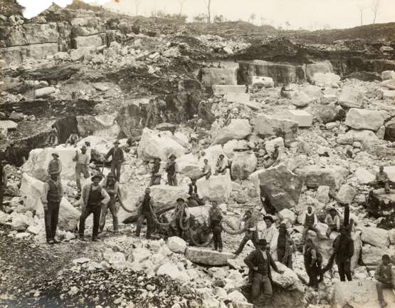 Rezzato Brescia Lavorazione del marmo 1900 ca - фото 18