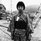 Issei Suda. Young girl with kimono 1970 ca - photo 1