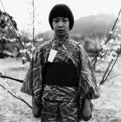 Young girl with kimono 1970 ca