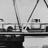 JOHN BALDESSARI. Two Trucks/Two Decisions (on bridge) 1996 - photo 1