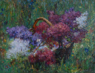 Lilacs in the basket