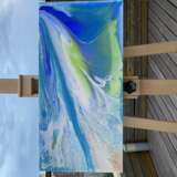 Painting “The ocean”, Canvas, Acrylic paint, Abstractionism, Still life, 2020 - photo 1