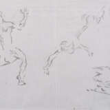 Giorgio de Chirico. Studio di figura e cavallo 1972 circa - photo 1