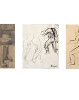 Lotto composto da tre disegni: