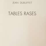 Jean Dubuffet. Tables Rases 1962 - Foto 1