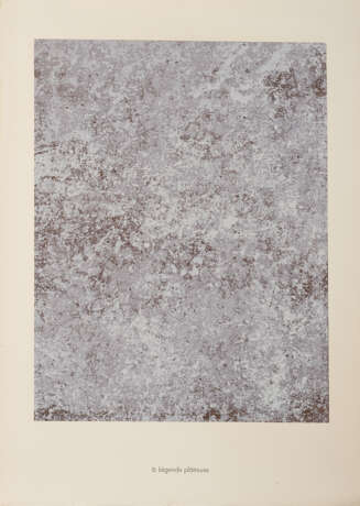 Jean Dubuffet. Tables Rases 1962 - Foto 5