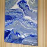 Painting “Iceberg”, Canvas, Acrylic paint, Abstractionism, Landscape painting, 2020 - photo 3