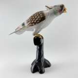 Statuette “Figurine pileated Parrot. China, enamel, handmade, the second half of the 20th century.”, Mixed media, 1970 - photo 1