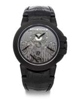 HARRY WINSTON, OCEAN TRIPLE RETROGRADE CHRONOGRAPH, BLACK DLC COATED ZALIUM