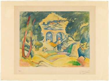 Braque, Georges. AFTER GEORGES BRAQUE (1882-1963) - Foto 1
