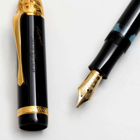 MONTBLANC Writers Edition Voltaire Füllfederhalter, ca. 1990er Jahre. - Foto 5