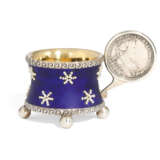 A JEWELLED AND ENAMEL PARCEL-GILT SILVER CHARKA - photo 1