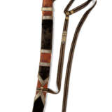 A NIELLO AND SILVER-GILT MOUNTED CAUCASIAN SWORD FOR A CHILD - фото 2