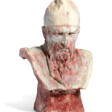 A RARE CERAMIC BUST OF IVAN THE TERRIBLE - Auktionsarchiv