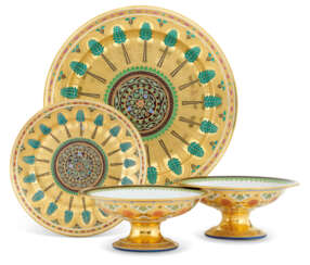 A GROUP OF PORCELAIN TABLEWARE FROM THE KREMLIN SERVICE
