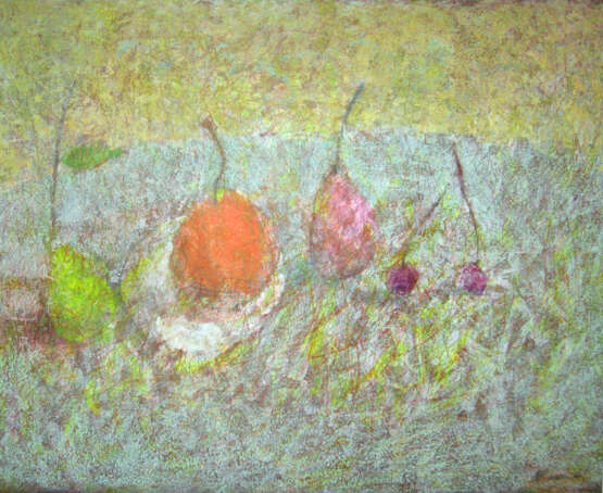 Рисунок «Сахарные фрукты», Бумага, Смешанная техника, 2010 г. - фото 1