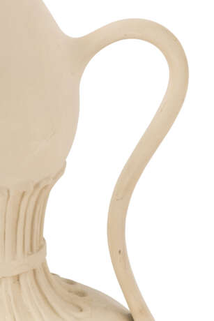 A PAIR OF WHITE-PAINTED TEAK VASES - photo 3