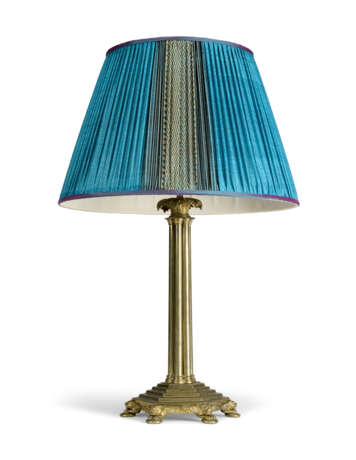 A LACQUERED-BRASS LAMP - photo 1