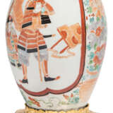 A PAIR OF JAPANESE IMARI PORCELAIN VASES, MOUNTED AS A LAMPS - фото 4