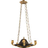 A SWEDISH ORMOLU AND PATINATED-BRONZE FOUR-LIGHT CHANDELIER - Foto 1