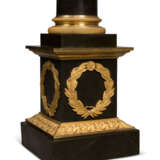 A LARGE NORTH EUROPEAN ORMOLU AND PATINATED-BRONZE CANDELABRUM, MOUNTED AS A LAMP - photo 3